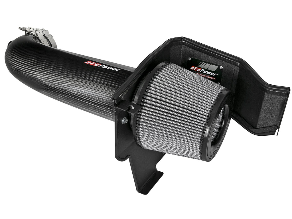 aFe Power Magnum FORCE Carbon Fiber Stage 2 Track Series Pro Dry S CAIS - 11-18 Dodge Challenger V8 (51-12162-C)
