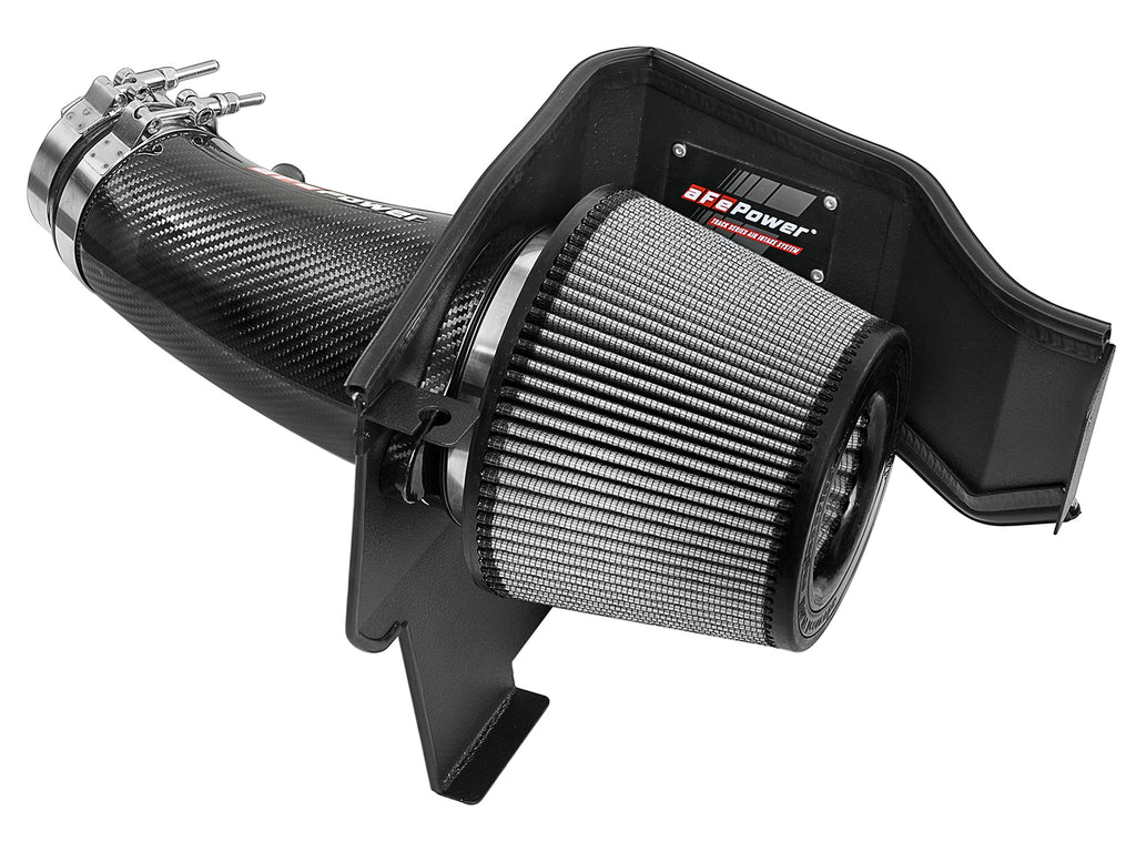 aFe Power Magnum FORCE Carbon Fiber Stage 2 Pro Dry S CAIS - 11-18 Dodge Challenger/Charger V8-6.4L (51-12172-C)