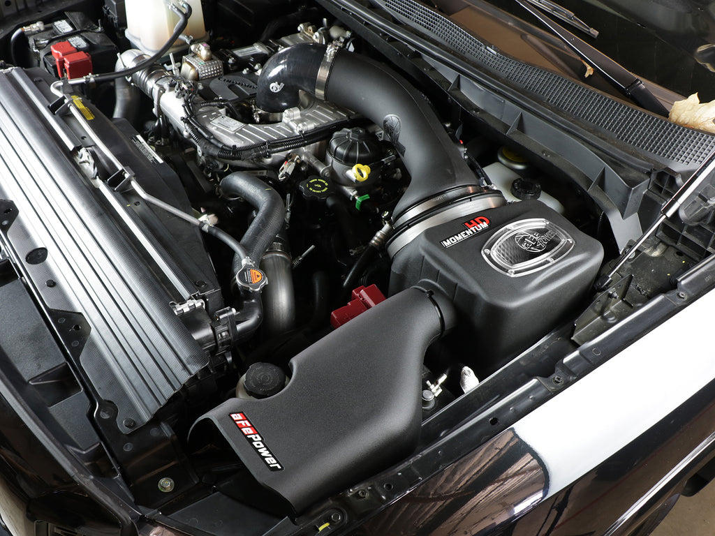 aFe Power 16-19 Nissan Titan XD V8 5.0L Momentum HD Cold Air Intake System w/ Pro DRY S Media (51-76105)