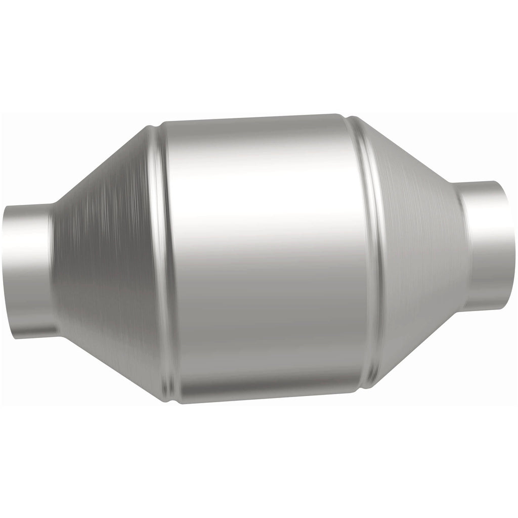MagnaFlow Conv Univ 2.25in Inlet/Outlet Center/Center Round 3in Body L x 5in W x 8.75in Overall L (51655)