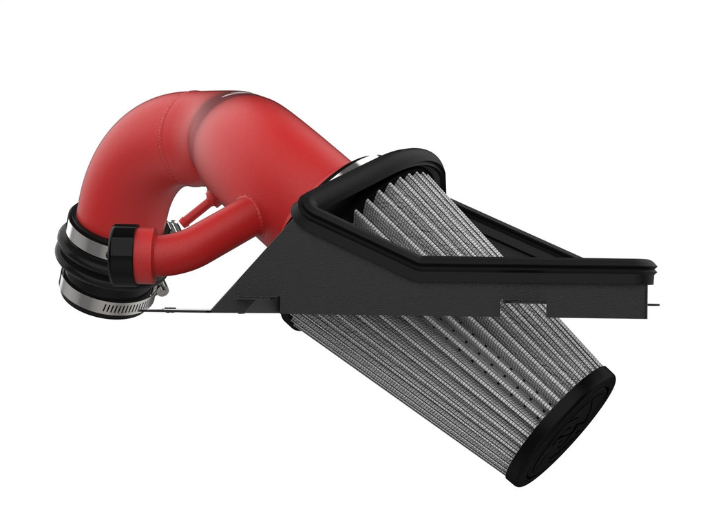 aFe Power Rapid 15-21 VW GTI L4 2.0L Induction Red Edition Cold Air Intake System w/ Pro DRY S Filter (52-10020DR)