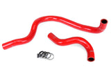 HPS Red Reinforced Silicone Radiator Hose Kit Coolant for Honda 97-01 Prelude 2.2L (57-1843-RED)