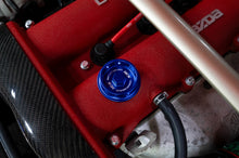 Load image into Gallery viewer, HPS Performance Anodized Billet Aluminum Engine Oil Cap Blue (5269-107BL)