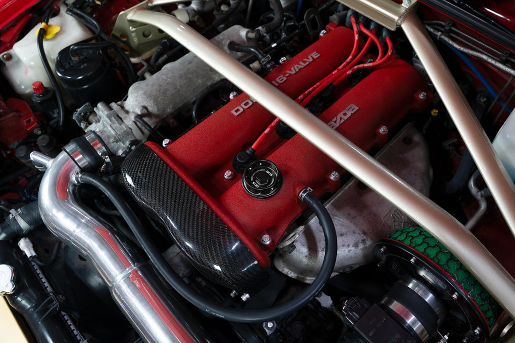 HPS Performance Anodized Billet Aluminum Engine Oil Cap Black (5269-107WB)