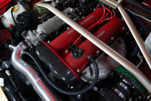 Load image into Gallery viewer, HPS Performance Anodized Billet Aluminum Engine Oil Cap Black (5269-107WB)