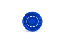 Load image into Gallery viewer, HPS Performance Anodized billet aluminum twist-lock oil cap, 38mm top diameter, 38mm height (5269-110BL)