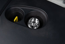 Load image into Gallery viewer, HPS Performance Anodized billet aluminum twist-lock oil cap, 56mm top diameter, 38mm height (5269-111C)