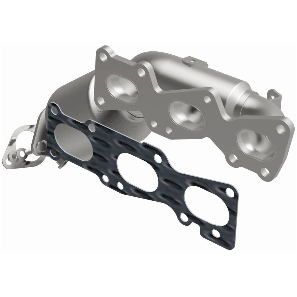 MagnaFlow OEM Grade Federal / EPA Compliant Manif Catalytic Converter 09-11 Hyundai Genesis V6 3.8L (52778)