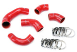 HPS Red Reinforced Silicone Intercooler Hose Kit for Mitsubishi 03 07 Lance (57-1227-RED)