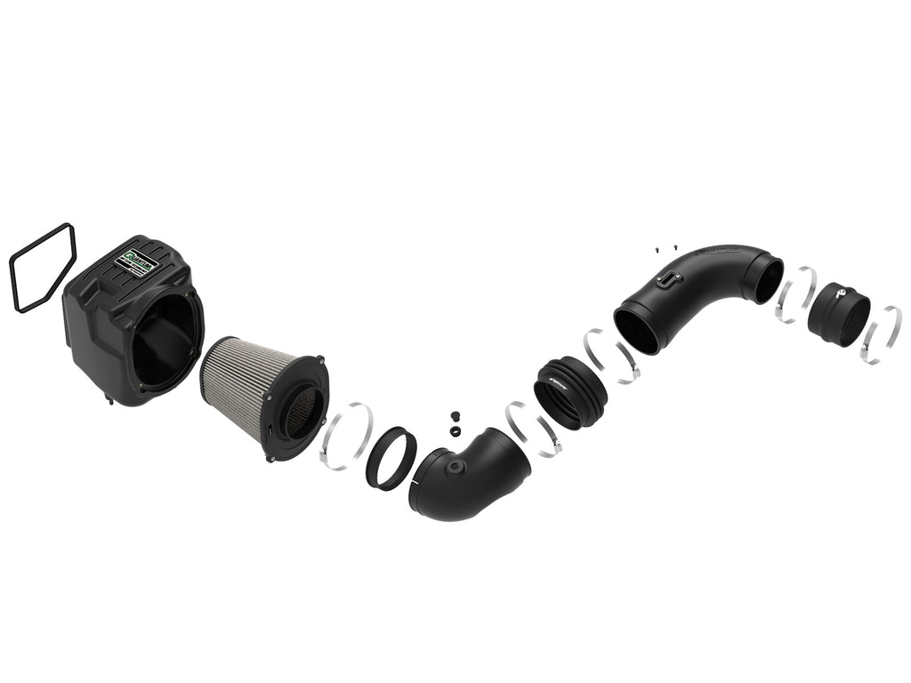 aFe Power Quantum Pro DRY S Cold Air Intake System 08-10 GM/Chevy Duramax V8-6.6L LMM - Dry (53-10005D)