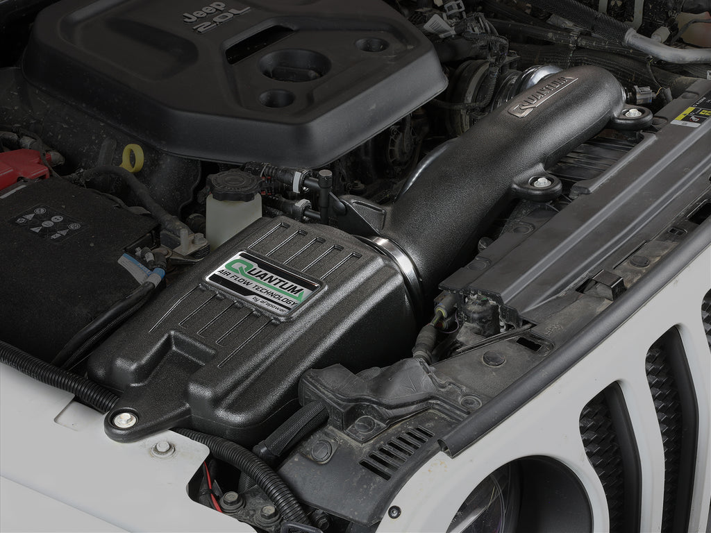 aFe Power Quantum Pro 5R Cold Air Intake System 18-20 Jeep Wrangler JL L4-2.0L (t) (53-10019R)