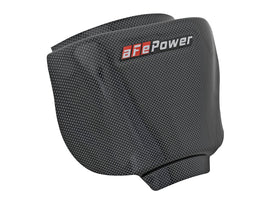 aFe Power MagnumFORCE Intake Rain Shield 15-16 Dodge Challenger SRT Hellcat 6.2L V8 (sc) - Carbon Finish (54-12808-C)