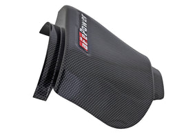 aFe Power MagnumFORCE Intake Rain Shield 15-16 Dodge Challenger SRT Hellcat 6.2L V8 (sc) - Carbon Finish (54-12808-C)