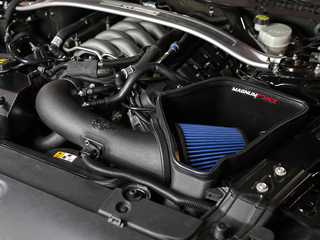 aFe Power Magnum FORCE Stage-2 Pro 5R Cold Air Intake System 15-17 Ford Mustang GT V8-5.0L (54-13015R)