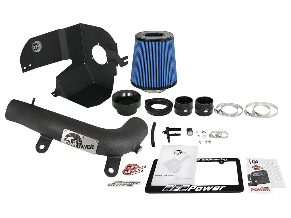 aFe Power Magnum FORCE Stage-2 Pro 5R Cold Air Intake System 18-19 Jeep Wrangler JL Turbo 2.0L - Black (54-53029R)