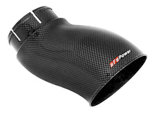 Load image into Gallery viewer, aFe Power Momentum GT Carbon Fiber Dynamic Air Scoop 15-18 Dodge Challenger V6-3.6L/V8-5.7L/6.4L HEMI (54-72203-SF)