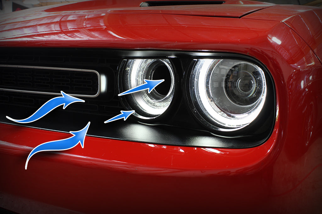 aFe Power Momentum GT Carbon Fiber Dynamic Air Scoop 15-18 Dodge Challenger V6-3.6L/V8-5.7L/6.4L HEMI (54-72203-SF)