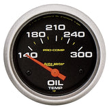 AutoMeter Pro-Comp 2-5/8in 140-300 Deg Oil Temperature Gauge (5447)