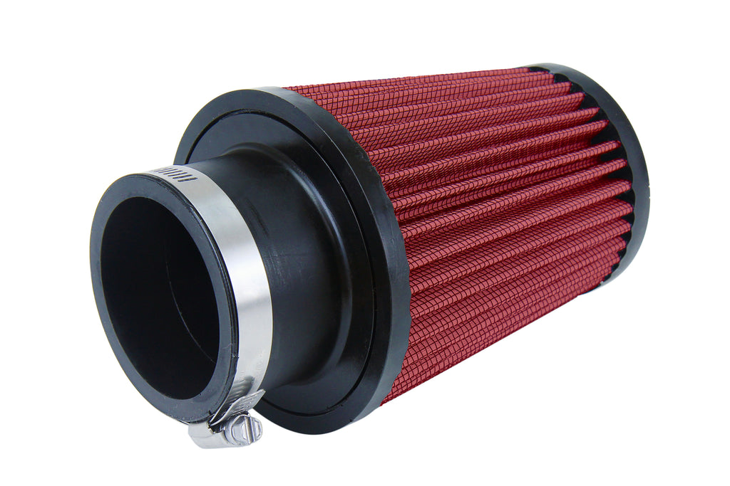 HPS Performance Air Filter 2-1/2" ID, 5-1/2" Element Length, 7-1/4" Overall Length (HPS-4295-RED)