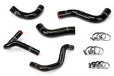 HPS Reinforced Black Silicone Radiator + Heater Hose Kit Coolant for Mazda (57-1411-BLK)