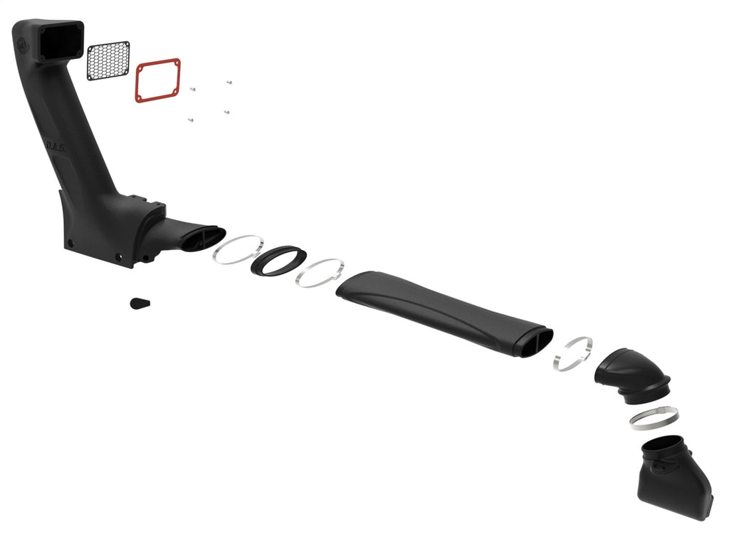 aFe Power Dynamic Air Scoop D.A.S Snorkel for 20-26 Jeep Gladiator Mojave V6-3.5L (55-21005)