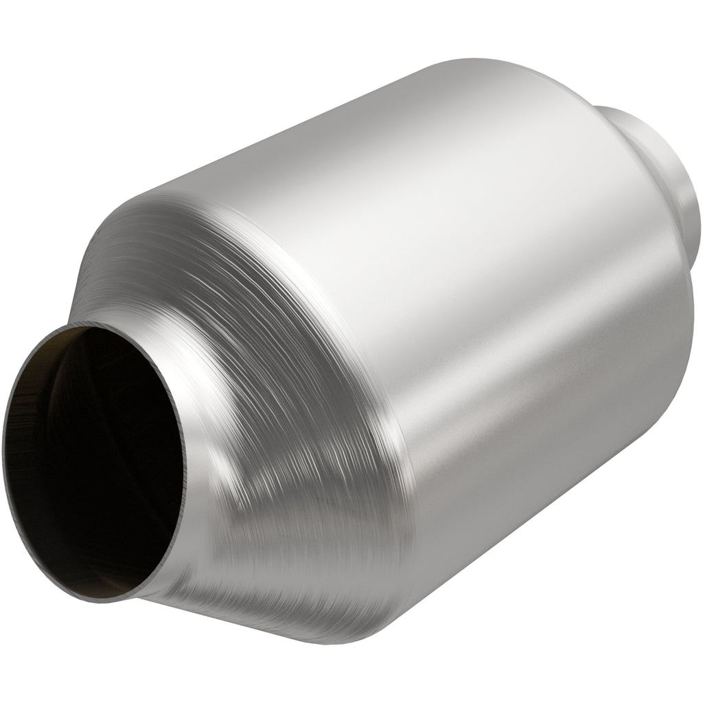 Magnaflow Carb Compliant SS Univ. Catalytic Converter 8.125in Body L X 5in Body W (2.50 CA Spun) (5582376)