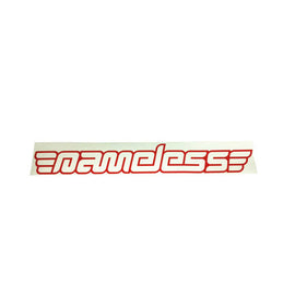 Nameless Performance Medium Nameless Vinyl Window Banner - Flat Black (NPWB-MD-22-FBL)