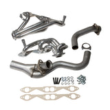 BBK Performance Parts 1994-1995 GM LT-1 SINGLE CAT 1-5/8 SHORTY HEADERS (POLISHED SILVER CERAMIC) - 15670