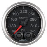 AutoMeter Elite 52mm 100-340 Deg F Oil Temp Peak and Warn w/ Electronic Control Gauge (5640)