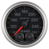 AutoMeter Elite 52mm 100-260 Degress F Trans Temperature Peak and Warn Gauge w/ Electonic Control (5658)