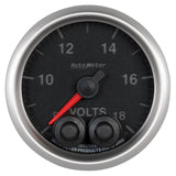 AutoMeter Elite 52.4mm Peak and Warn w/ Electronic Control 8-18 Volt Voltmeter (5683)