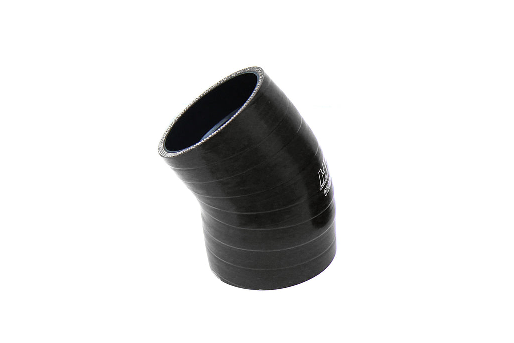 HPS Performance Silicone Hot Side Intercooler Boot Black (57-2228-BLK)
