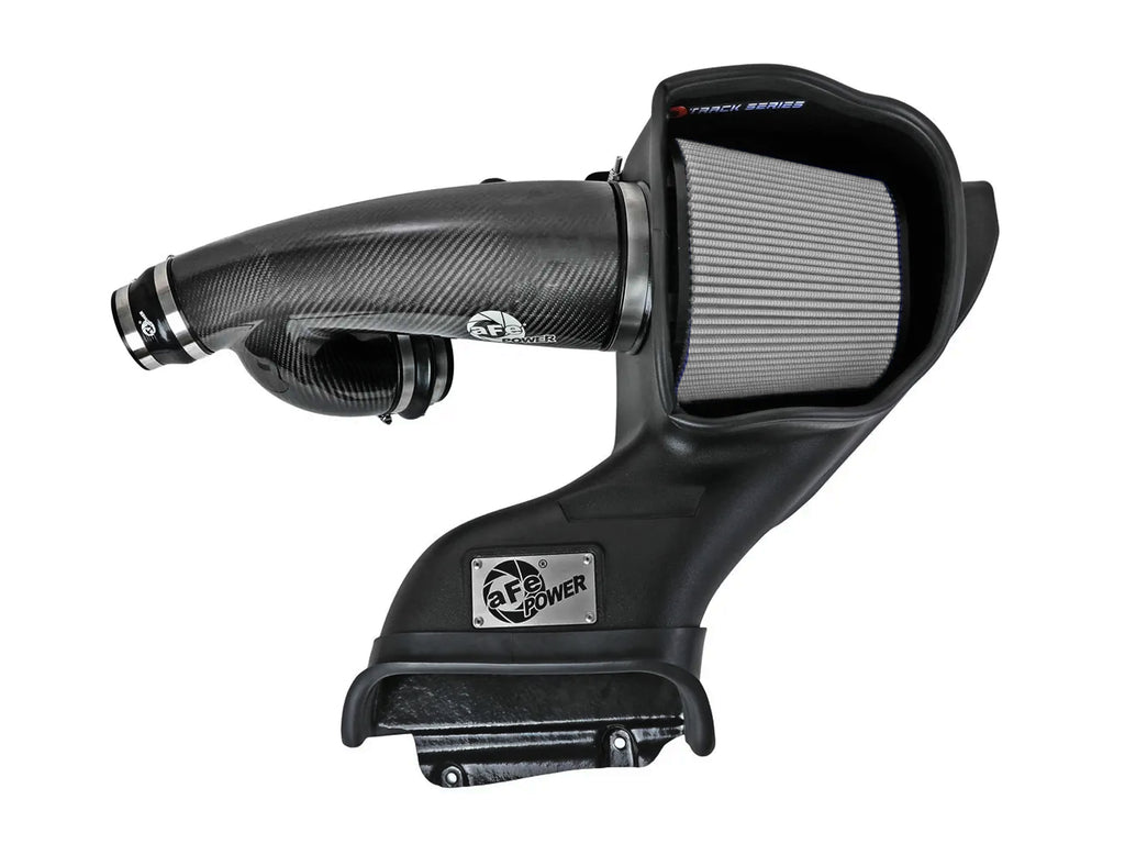 aFe Power 21-24 Ford F150 Raptor Track Series Carbon Fiber Cold Air Intake System w/ Pro DRY S Filter (57-10031D)