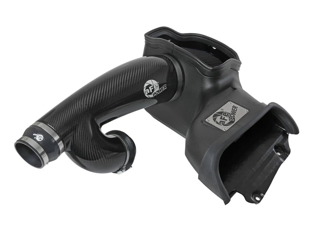 aFe Power 21-24 Ford F150 Raptor Track Series Carbon Fiber Cold Air Intake System w/ Black Pro 5R Filter (57-10031K)