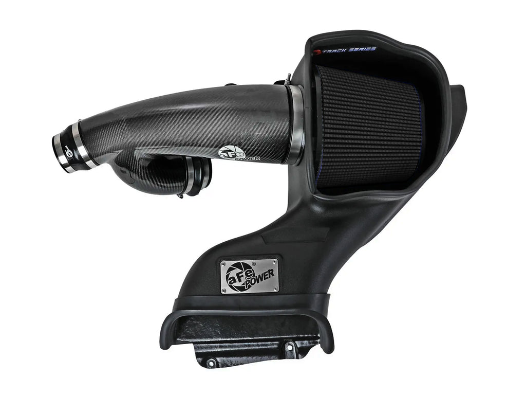 aFe Power 21-24 Ford F150 Raptor Track Series Carbon Fiber Cold Air Intake System w/ Black Pro 5R Filter (57-10031K)