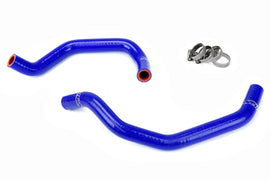HPS Performance High Temp 3-ply Reinforced Silicone,Replace OEM Rubber Heater Coolant Hoses (57-1342-BLUE)