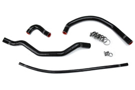 HPS Performance High Temp 3-ply Reinforced Silicone,Replace OEM Rubber Radiator Coolant Hoses (57-1348-BLK)