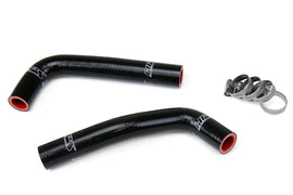 HPS Performance High Temp 3-ply Reinforced Silicone,Replace OEM Rubber Radiator Coolant Hoses (57-1352-BLK)