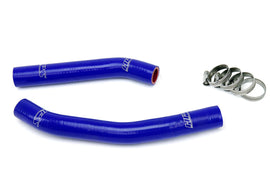 HPS Performance High Temp 3-ply Reinforced Silicone,Replace OEM Rubber Radiator Coolant Hoses (57-1361-BLUE)