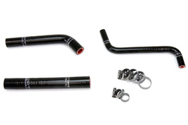 HPS Performance High Temp 3-ply Reinforced Silicone,Replace OEM Rubber Radiator Coolant Hoses (57-1376-BLK)