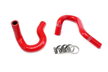 Load image into Gallery viewer, HPS Performance High Temp 3-ply Reinforced Silicone, Replaces Rubber Heater Coolant Hoses (57-1416H-RED)