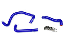 Load image into Gallery viewer, HPS Performance High Temp 3-ply Reinforced Silicone,Replace OEM Rubber Heater Coolant Hoses (57-1422-BLUE)