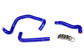 HPS Performance High Temp 3-ply Reinforced Silicone,Replace OEM Rubber Heater Coolant Hoses (57-1422-BLUE)