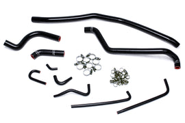 HPS Performance High Temp 3-ply Reinforced Silicone,Replace OEM Rubber Radiator Coolant Hoses (57-1504-BLK)