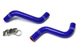 HPS Performance High Temp 3-ply Reinforced Silicone,Replace OEM Rubber Radiator Coolant Hoses (57-1524-BLUE)