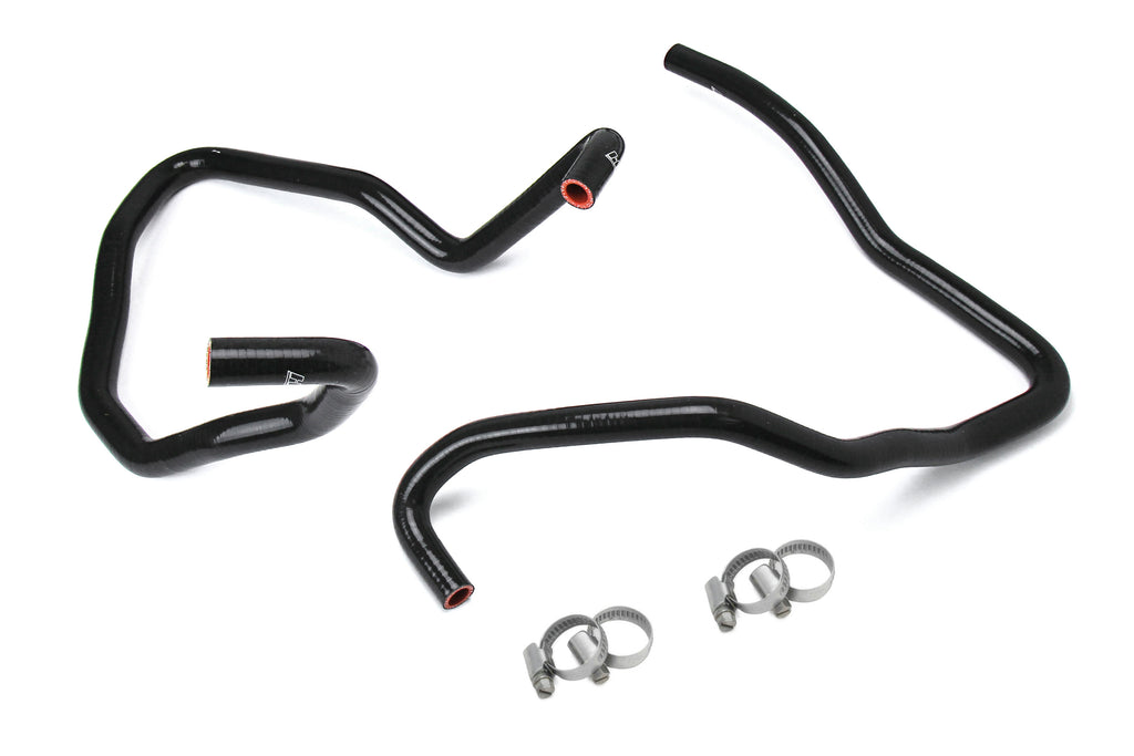 HPS Performance High Temp 3-ply Reinforced Silicone, Replaces Rubber Heater Coolant Hoses (57-1589H-BLK)