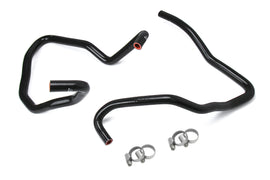 HPS Performance High Temp 3-ply Reinforced Silicone, Replaces Rubber Heater Coolant Hoses (57-1589H-BLK)