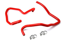Load image into Gallery viewer, HPS Performance High Temp 3-ply Reinforced Silicone, Replaces Rubber Heater Coolant Hoses (57-1589H-RED)