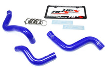 Load image into Gallery viewer, HPS Performance High Temp 3-ply Reinforced Silicone,Replace OEM Rubber Radiator Coolant Hoses (57-1634-BLUE)