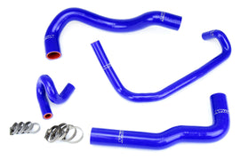 HPS Performance 3-ply reinforced silicone, replaces rubber radiator and heater coolant hoses (57-1960-BLUE)